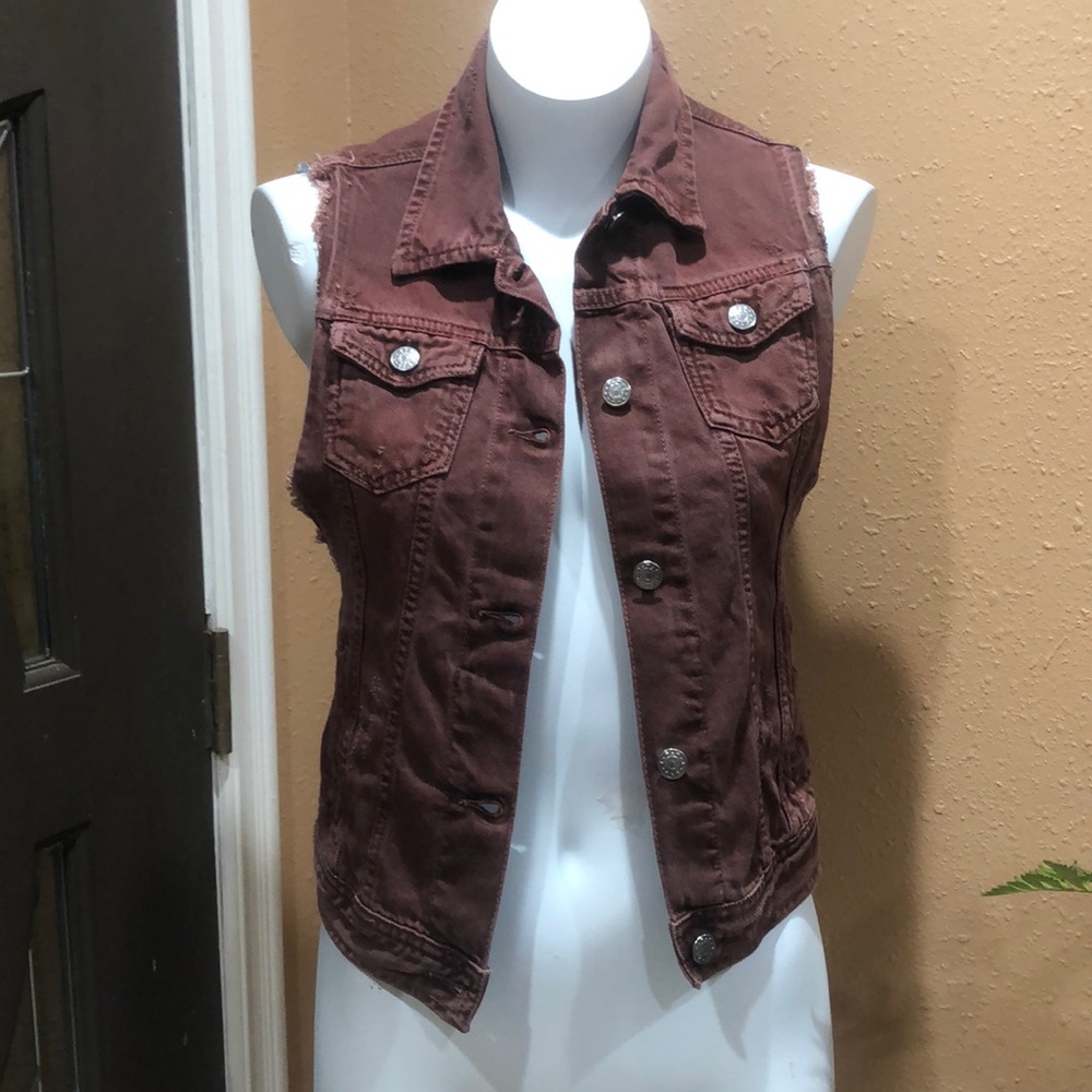 Brandy Melville denim vest